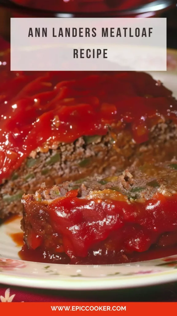 ann landers meatloaf recipe