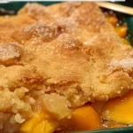 jiffy mix peach cobbler recipe