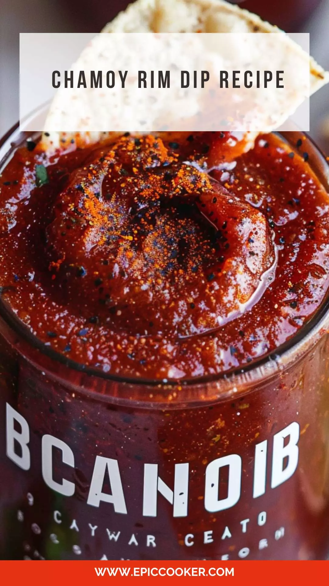 Chamoy Rim Dip recipe