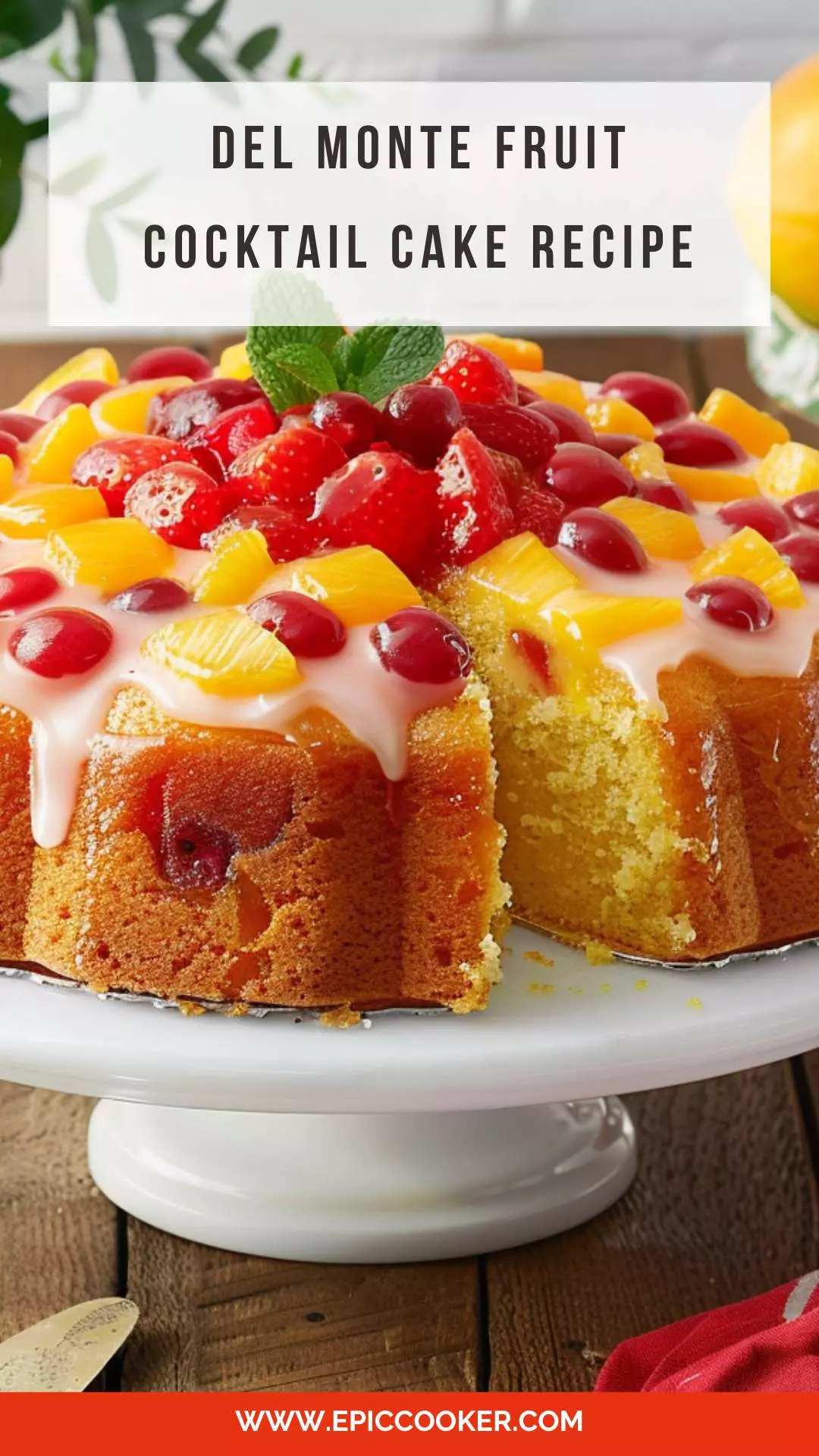 Del Monte Fruit Cocktail Cake recipe