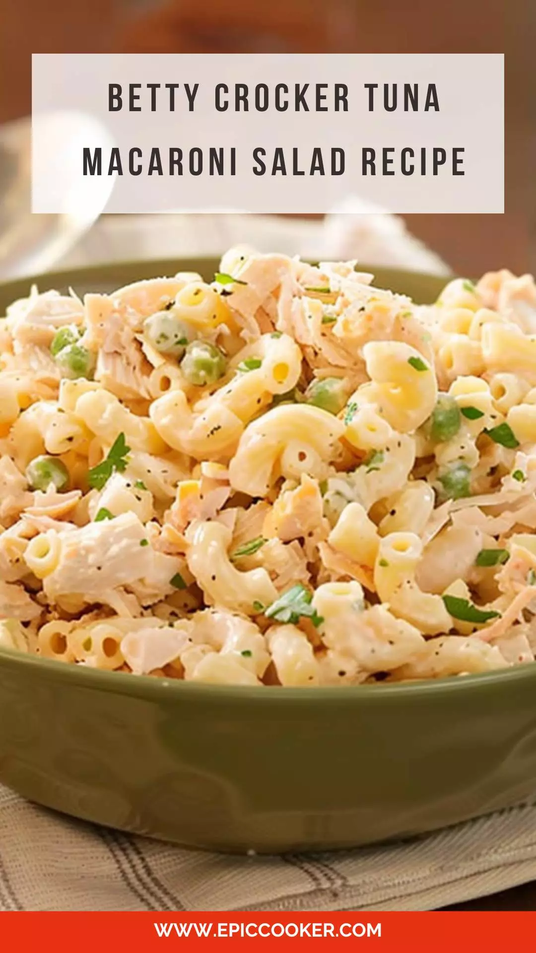 betty crocker tuna macaroni salad recipe