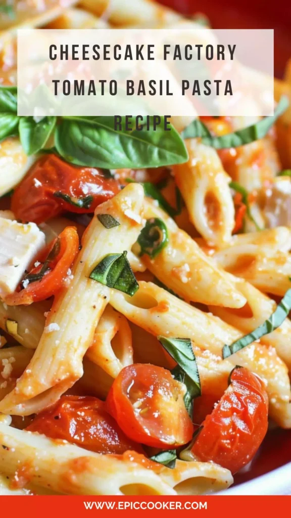 Cheesecake Factory Tomato Basil Pasta recipe