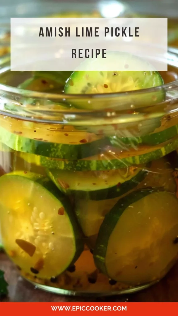 amish lime pickle recipe