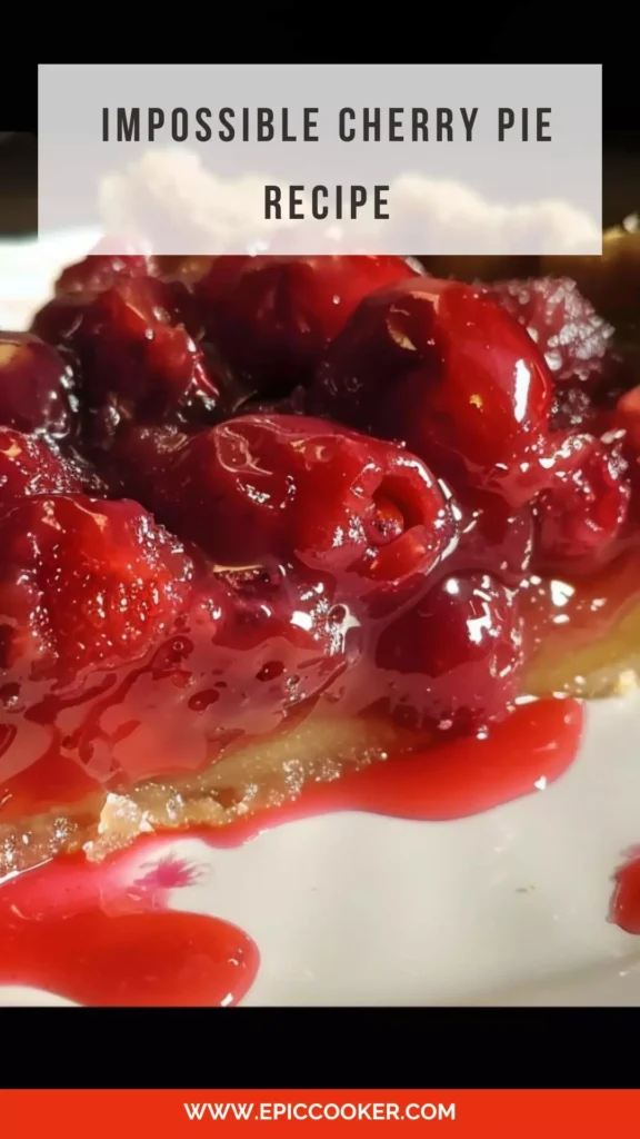 impossible cherry pie recipe