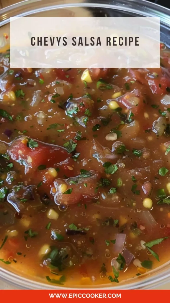 Chevys Salsa Recipe