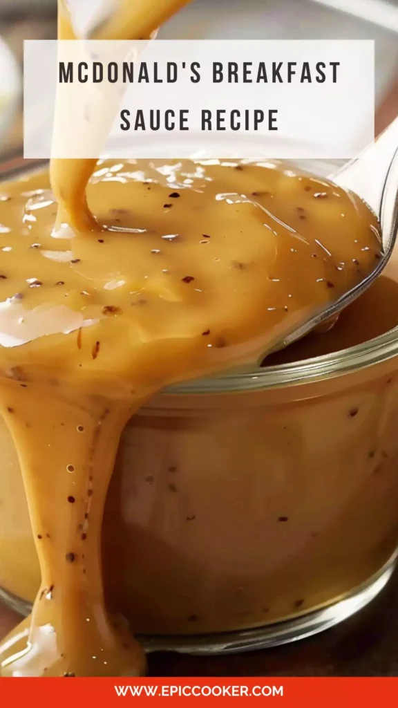 mcdonald's breakfast sauce recipe