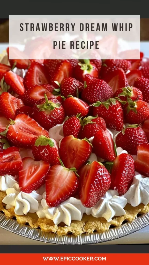 strawberry dream whip pie recipe