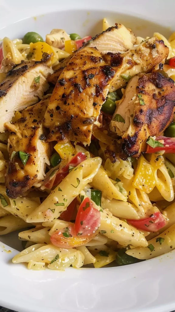 Bahama Breeze Jerk Chicken Pasta  