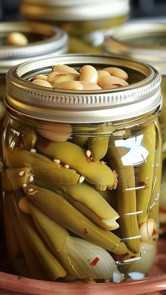 old fashioned pickled beans recipe