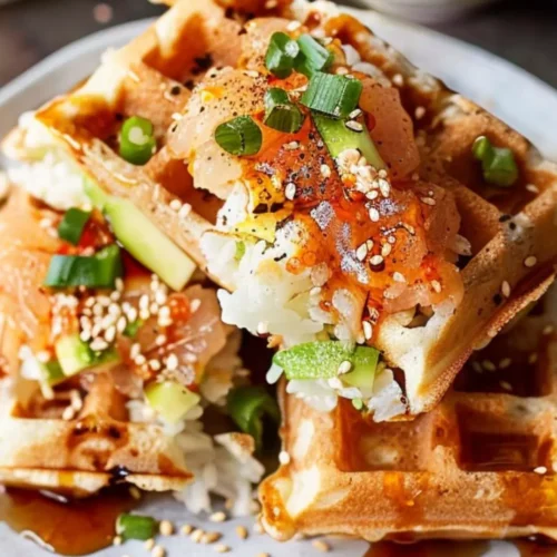 sushi waffle