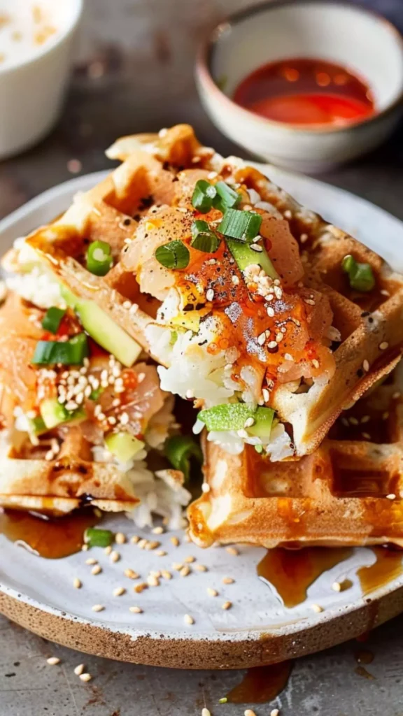 sushi waffle  