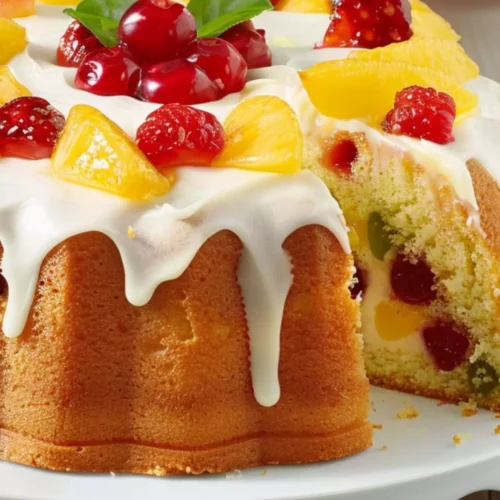 Del Monte Fruit Cocktail Cake