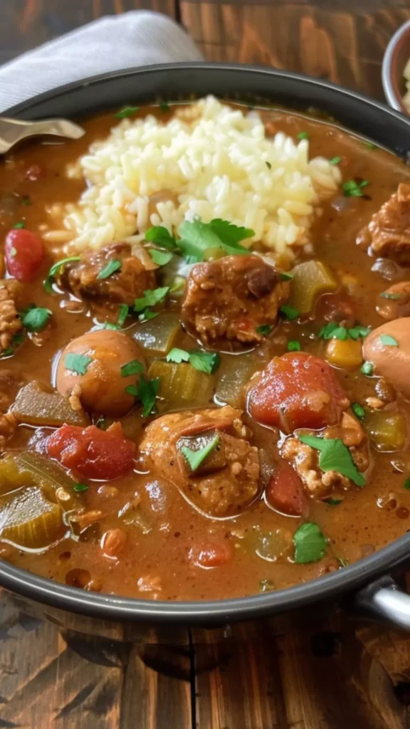 cajun ninja gumbo  