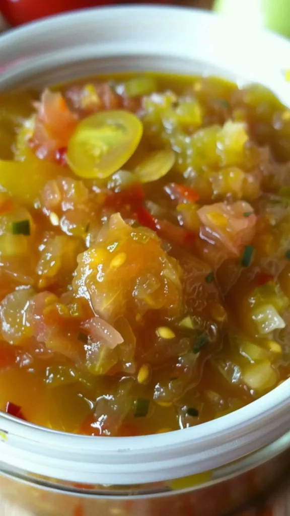 how to make piccalilli with green tomatoes  