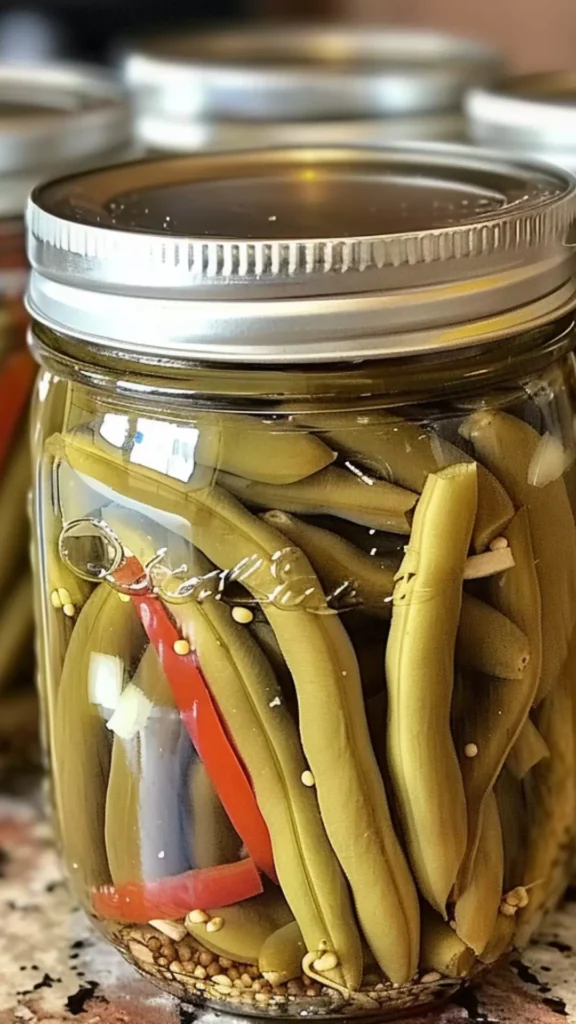 old fashioned pickled beans recipe