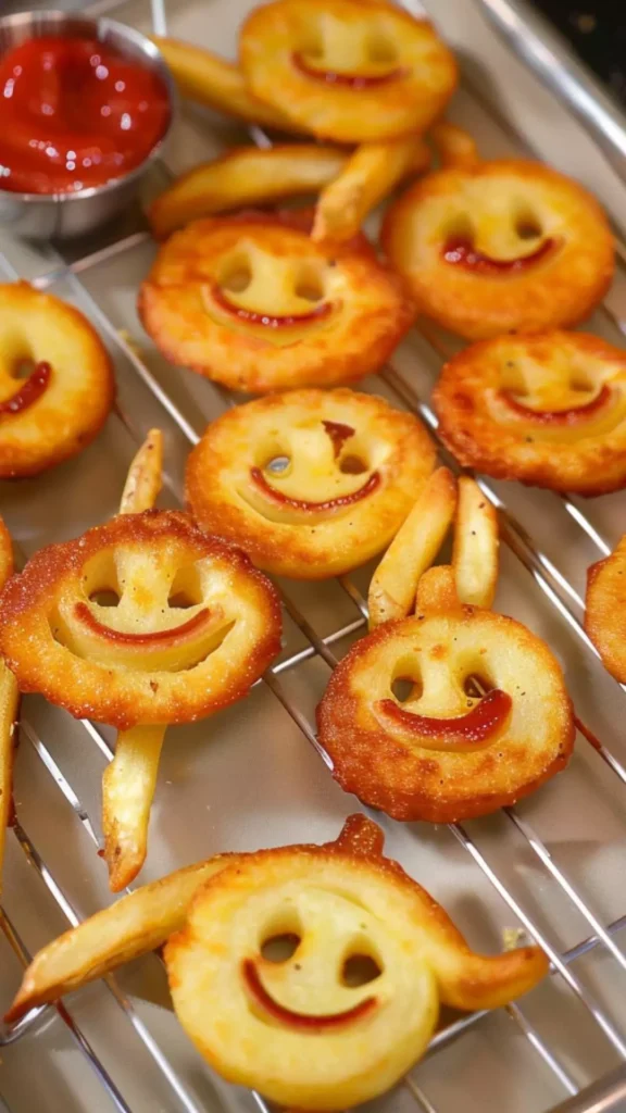 smiley face fries  