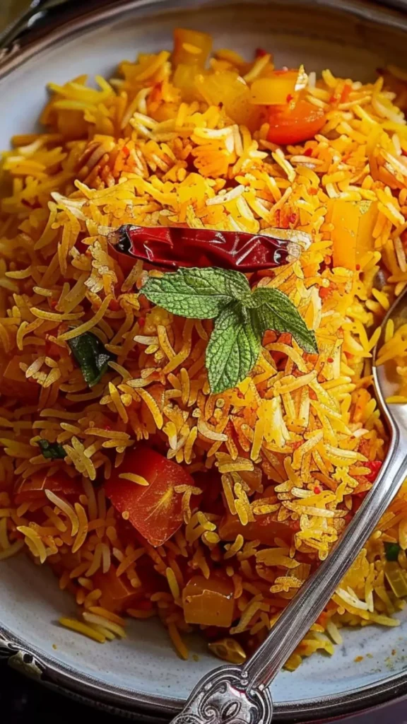 persian tomato rice  