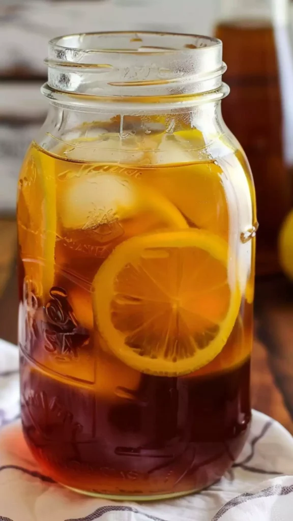 how to make lipton sun tea  