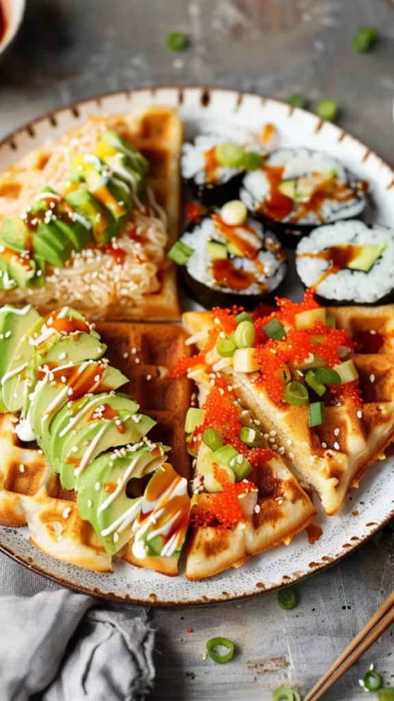 sushi waffle  