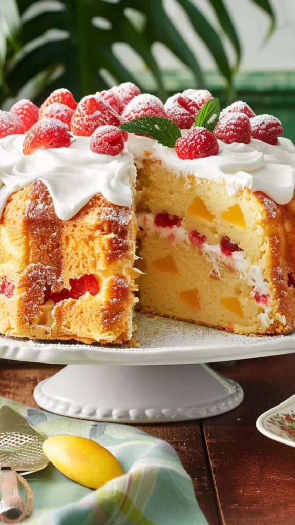 Del Monte Fruit Cocktail Cake  