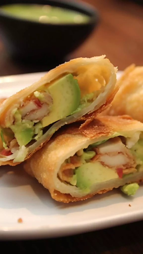 california pizza kitchen avocado egg rolls  