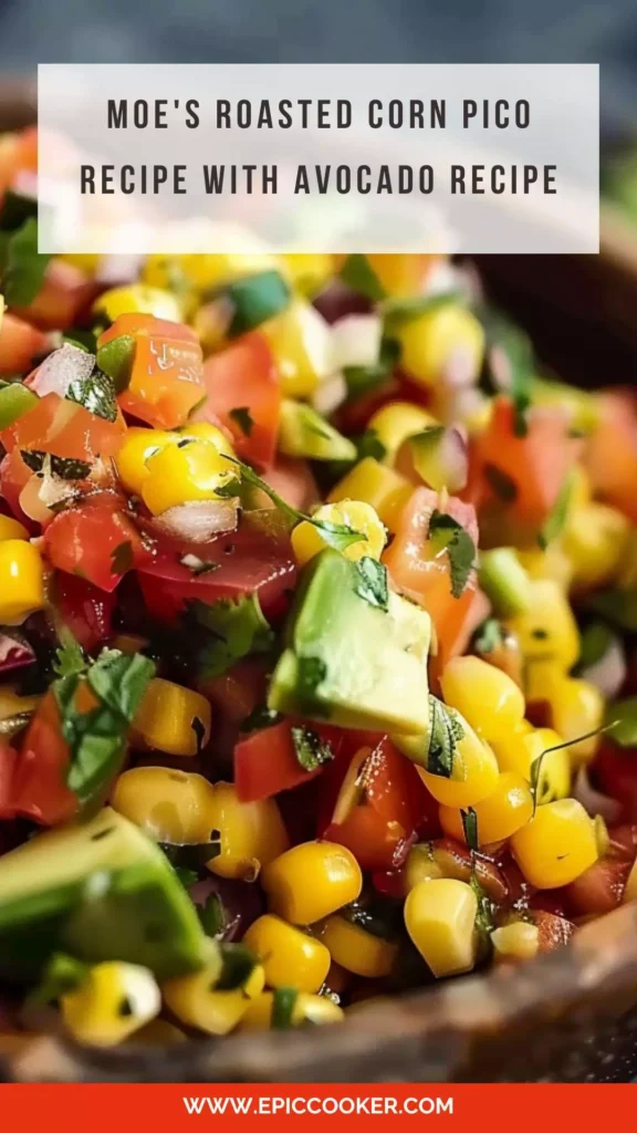 moe's roasted corn pico recipe with avocado recipe