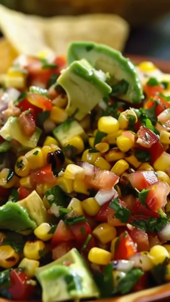 moe's roasted corn pico recipe with avocado  