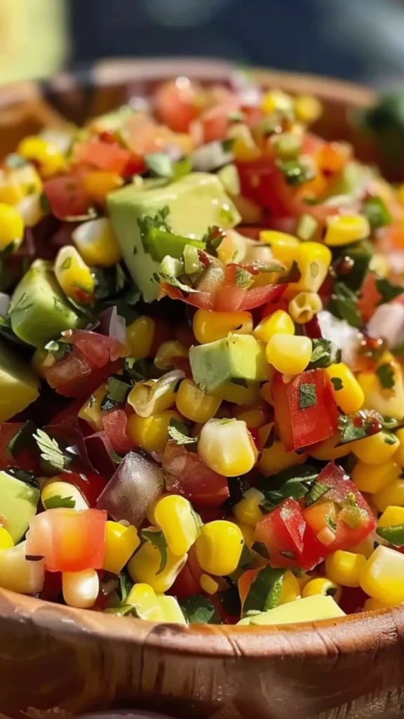 moe's roasted corn pico recipe with avocado  