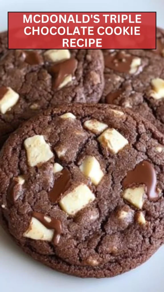 Best Mcdonald’s triple chocolate cookie recipe
