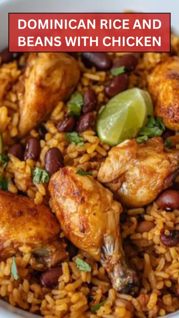 Best Dominican rice and beans with chicken
