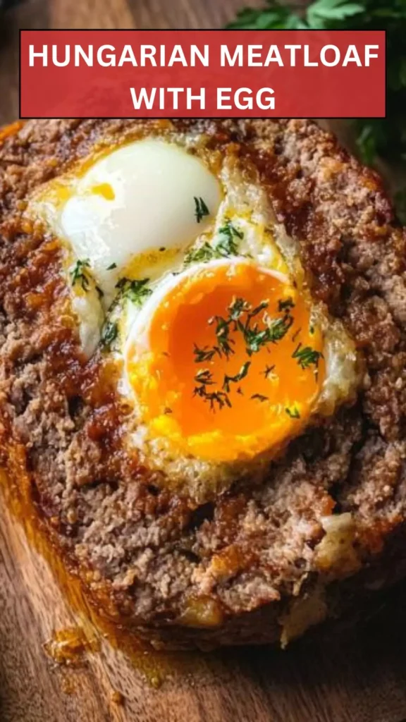 Best Hungarian Meatloaf With Egg
