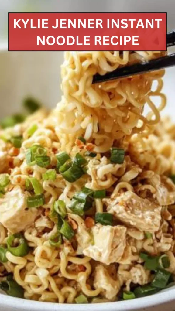 Best Kylie jenner instant noodle recipe
