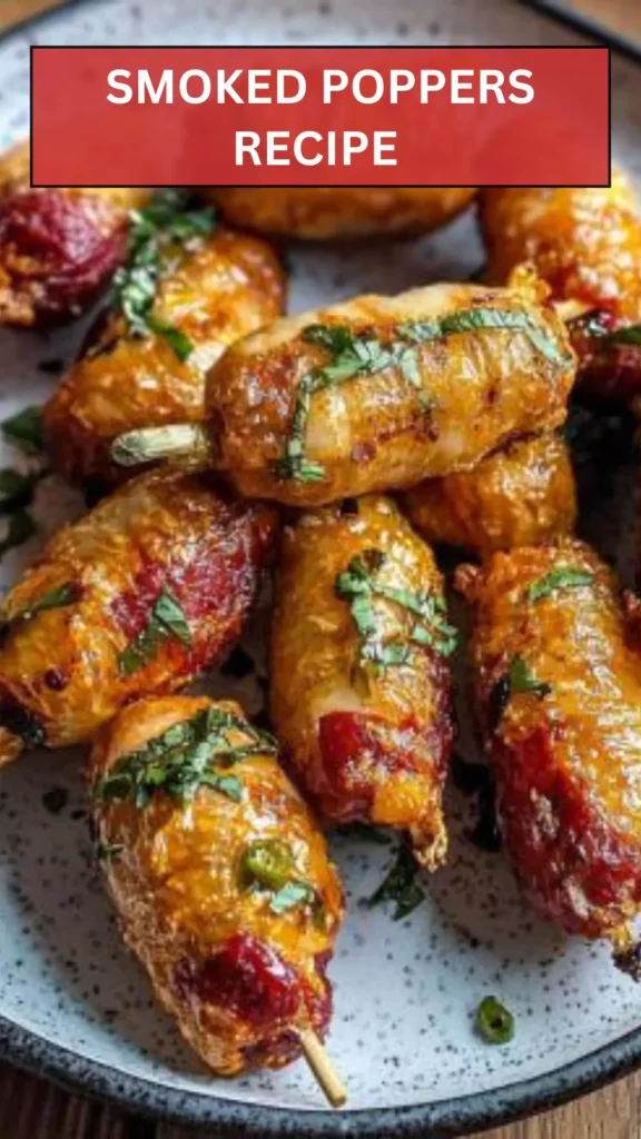 Best Smoked poppers recipe
