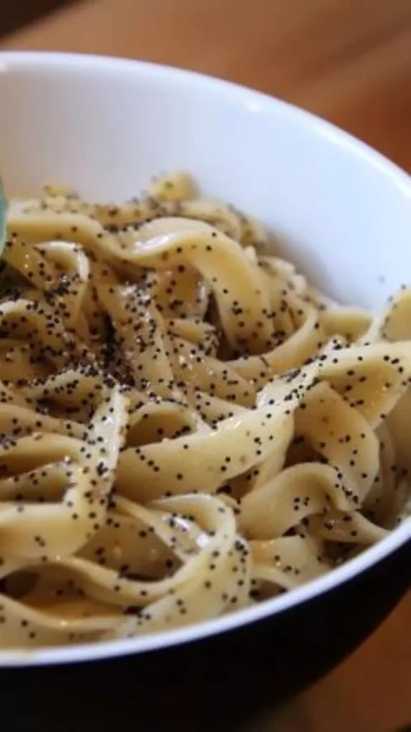 Easy Poppy seed noodles
