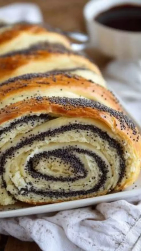 Easy Slovak poppy seed roll
