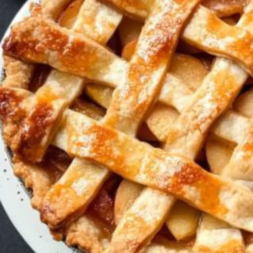 Eggless apple pie recipe