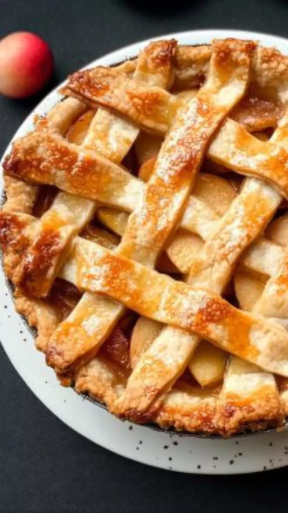 Eggless apple pie recipe
