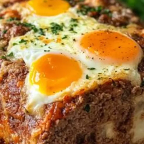 Hungarian Meatloaf With Egg