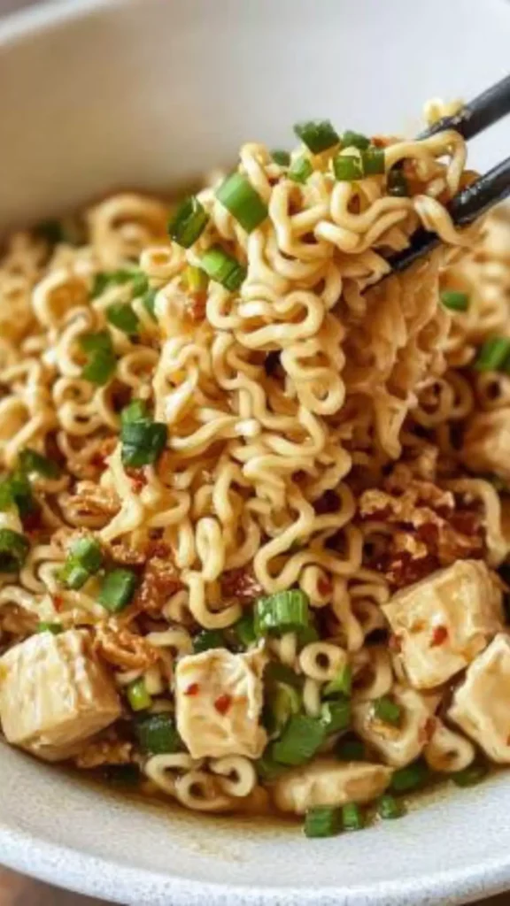 Kylie jenner instant noodle recipe
