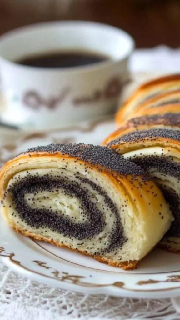 Slovak poppy seed roll
