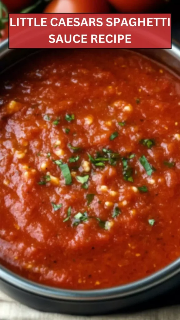 Best Little Caesars Spaghetti Sauce Recipe
