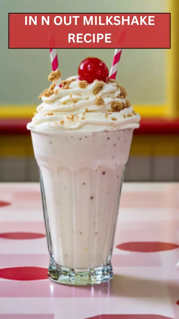 Best In N Out Milkshake Recipe
