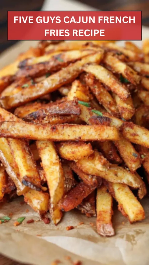 Best Five Guys Cajun French Fries Recipe
