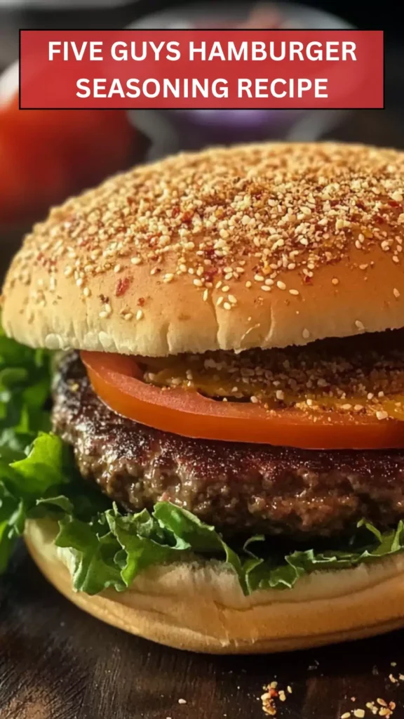 Best Five Guys Hamburger Seasoning Recipe
