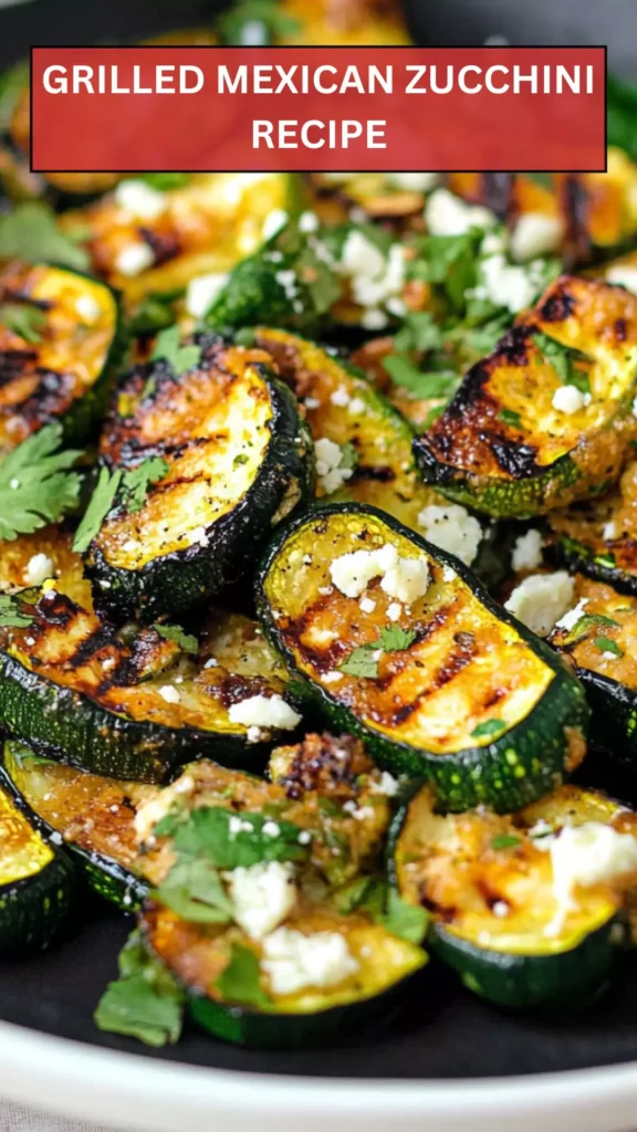 Best Grilled Mexican Zucchini Recipe
