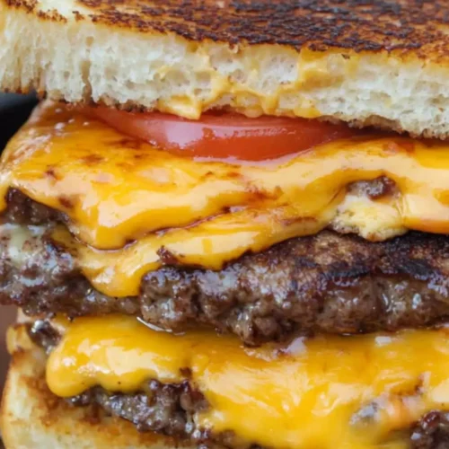 Easy Five Guys Grilled Cheese Burger Recipe