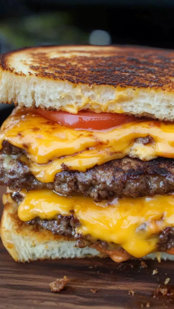 Easy Five Guys Grilled Cheese Burger Recipe
