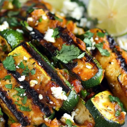 Easy Grilled Mexican Zucchini Recipe