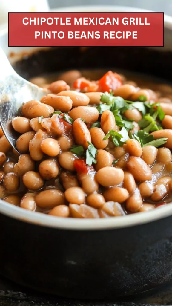 Best Chipotle Mexican Grill Pinto Beans Recipe
