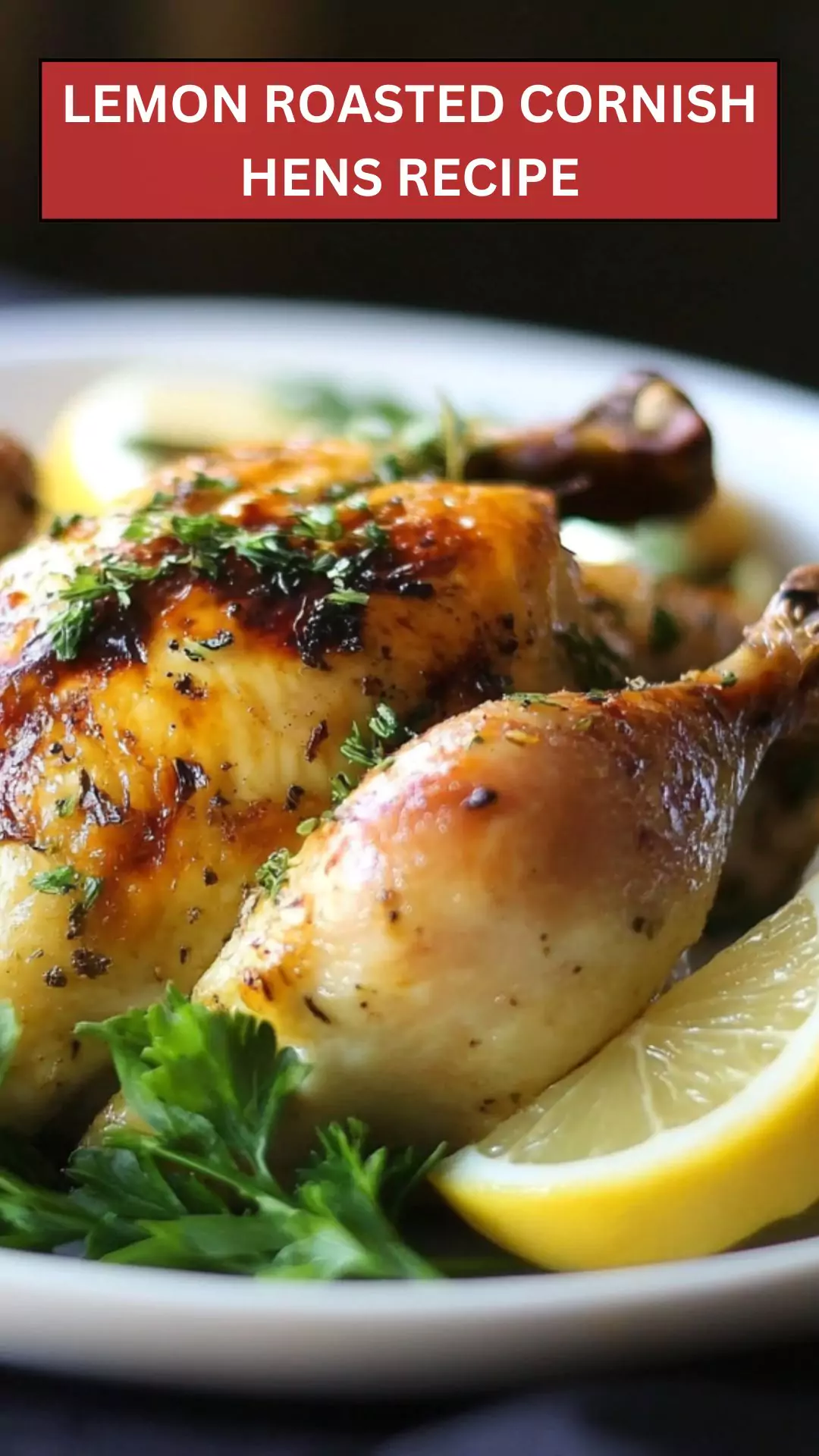 Best Lemon Roasted Cornish Hens Recipe